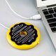 thumbnail image 4 of Calentador De Tazas Usb, Almohadilla Calefactora Para Taza De Café, Calentador En Forma De Donut Para Galletas, Posavasos Eléctrico, Calentador De Tazas, Posavasos, Calentador De Bebidas Bonito Noticed HA015683-00, 4 of 6