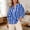 Blue, variant on MAIHAN Women Polo Shirt Half Sleeve Summer Tees Casual Basic Tee Shirts Loose Fit Cute Basic Spring Fashion Outfits 2026