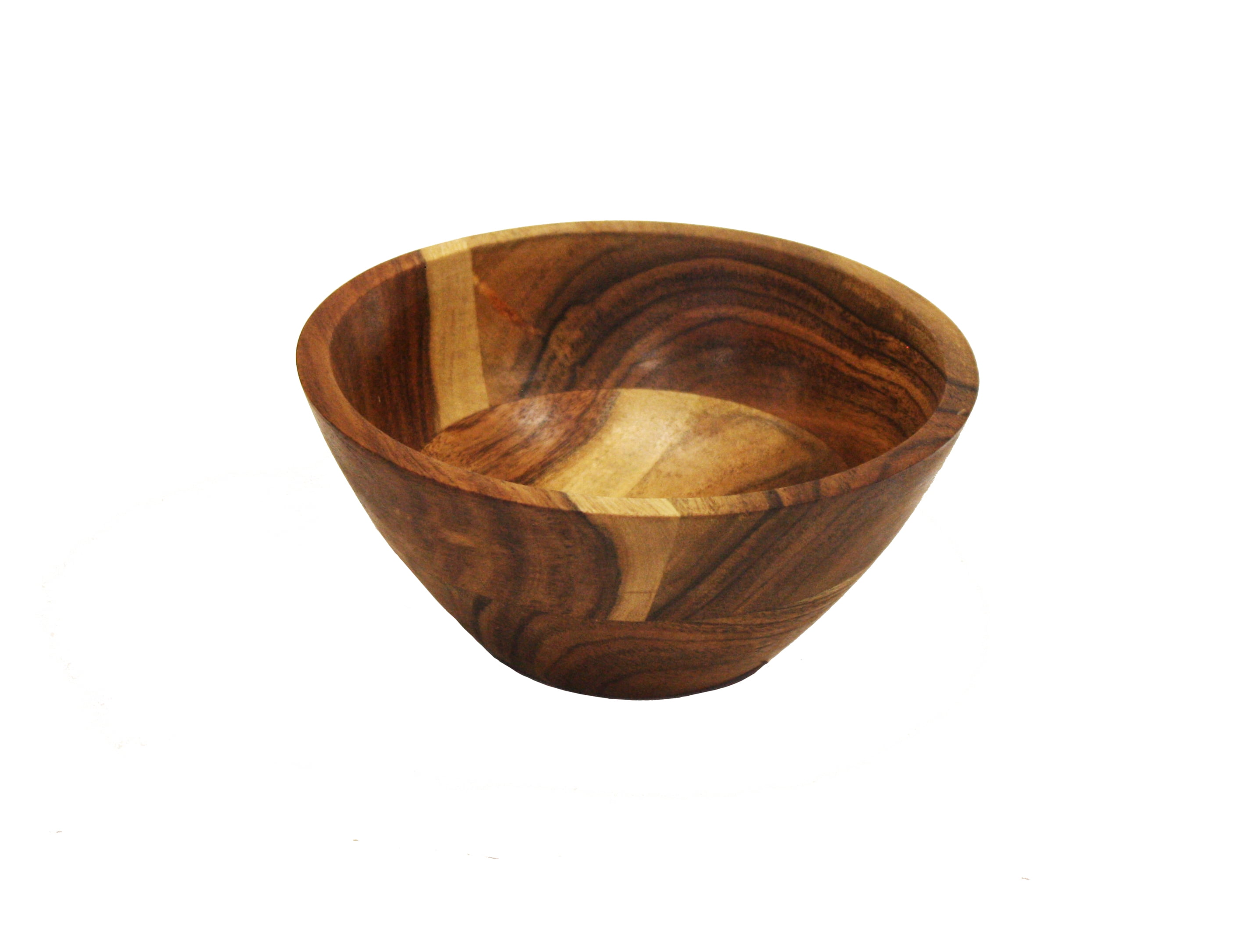 1pc Baby  Nursery Sturdy Shatter-resistant Anti-scald Wood Bowl 