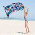 thumbnail image 4 of Floleo Oversized Beach Towel Cotton, Extra Large 28"X60" Thick Pool Towel High Absorbent, XL Soft Plush Beach Towels For Adults Mens Women, 4 of 5