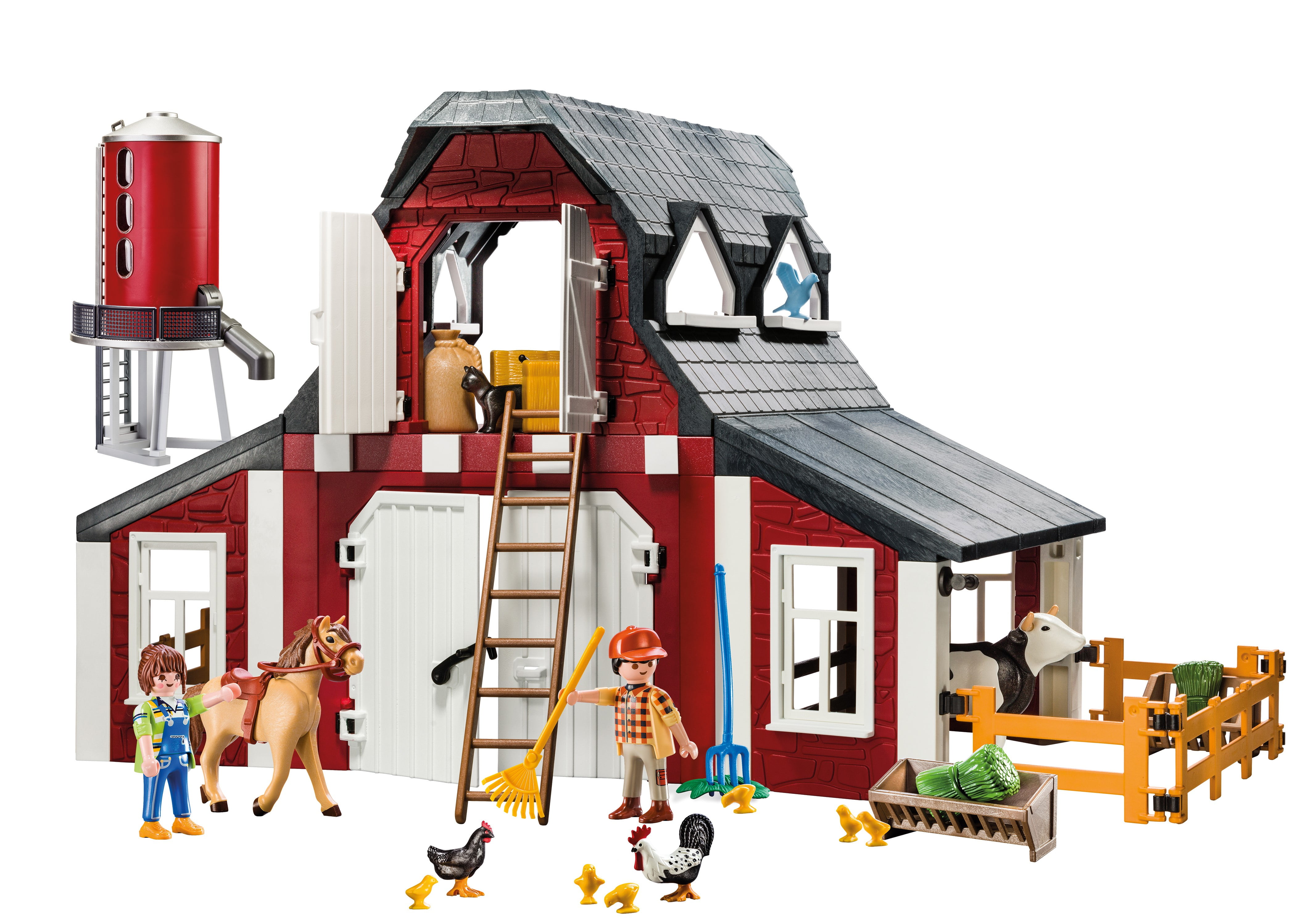 Playmobil 064602 Furnishing and Decoration Game and Storage Box Farmyard 