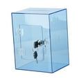 thumbnail image 3 of WeiLaiKeQi Acrylic Money Saving Box Lockable Removable Piggy Bank for Teens Kids Office blue, 3 of 9