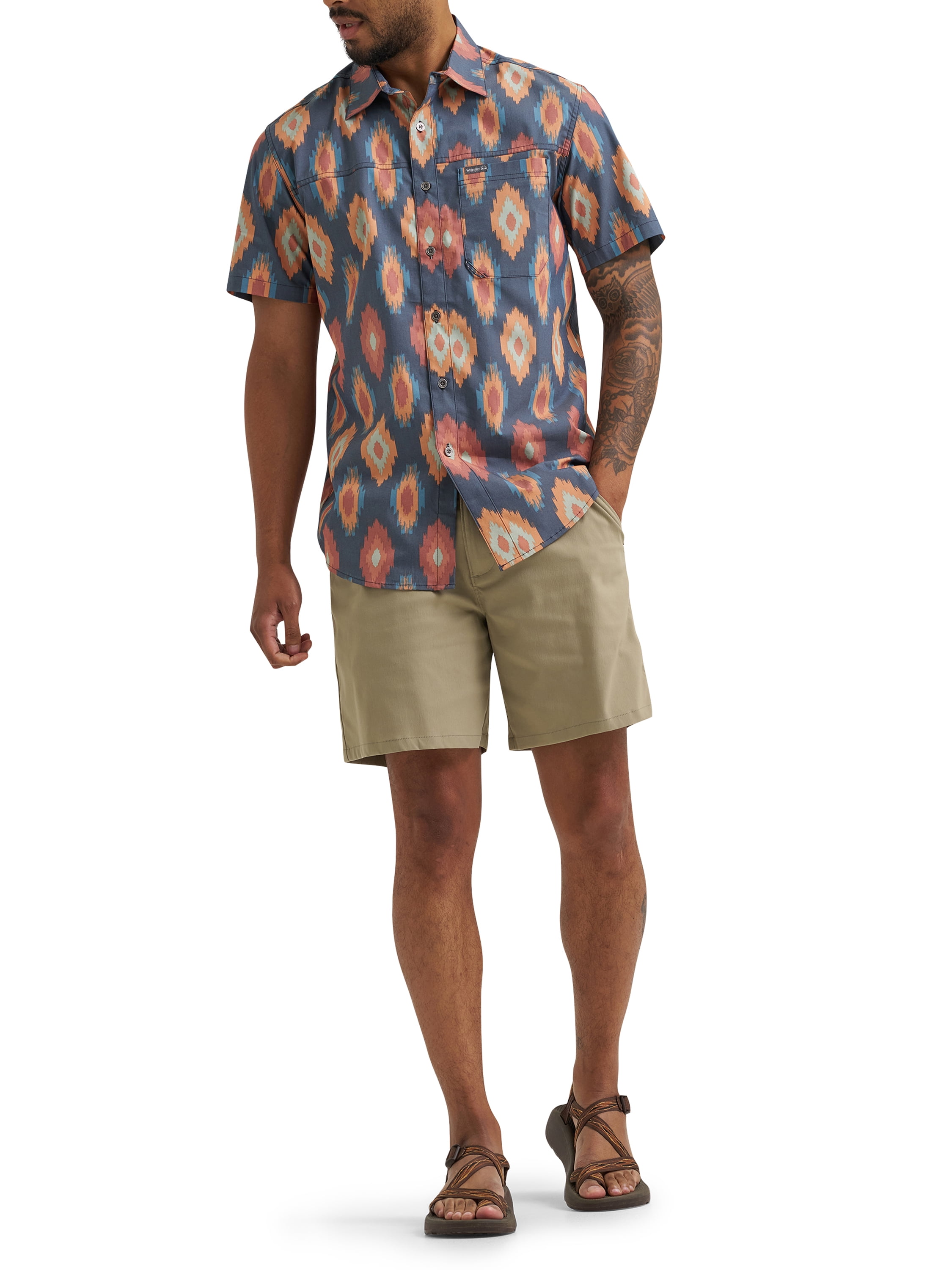 Wrangler® Outdoor Men's Performance Flat Front Short