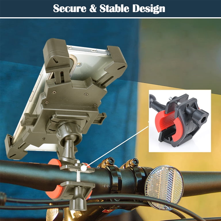 IC ICLOVER Bike Phone Mount 2-Pack, 360 Degree Rotation photo 7