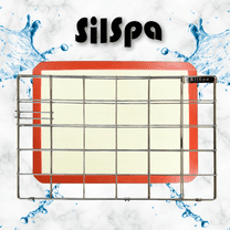 Silicone Mat Holder: Dishwasher Safe Cage, Effortless Cleaning, Universal Fit, Durable Stainless Steel