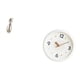 thumbnail image 5 of Reloj de pared en miniatura para pareja, figura , estatua de resina abstracta, reloj redondo silencioso, decoración moderna, ideal para regalar, 5 of 8