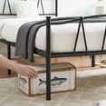 thumbnail image 5 of Javlergo Vintage Metal Platform Bed Frame with Headboard and Footboard, Heavy Duty Slat Support/No Box Spring Needed Twin, 5 of 5