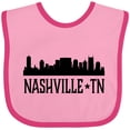 thumbnail image 3 of Inktastic Nashville Tennessee City Skyline Boys or Girls Baby Bib, 3 of 4