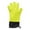 GN, variant on Kaireo Baking Gloves Red,Lengthened Plus Cotton Thickened Silicone Heat Insulation Five Finger Baking Anti Scalding Non Slip Microwave Gloves