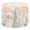 Color 3, variant on Linen Drum Lampshades Underwater Coral Reef Scene Starfish Shells Soft Blue Foliage 13"x13"x10" Light Shade for Table Lamps Floor Lamp Shades Lampshade Replacement Assembly Required