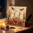 thumbnail image 2 of Halloween Diamond Art Kits For Adults Clearance, DIY Pearl Diamond Art, Hanging Ornament For Halloween Front Door Decor, DIY Fall Home Decor Wall Art, Halloween DIY Gift (Orange), 2 of 7