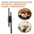thumbnail image 4 of KAKOWELY Wall Light For Vanity Area Wall Light Black PVC Minimalist 1Pack, 4 of 8