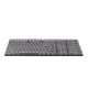 thumbnail image 2 of 132 teclas Teclado mecánico Teclas CBSA Altura Transparente Ergonómico DIY Teclas transparentes Letras blancas y negras, 2 of 8