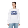 thumbnail image 7 of Peanut Butter Sweatshirt Gifts Crew Neck Shirt Long Sleeve Unisex, 7 of 7