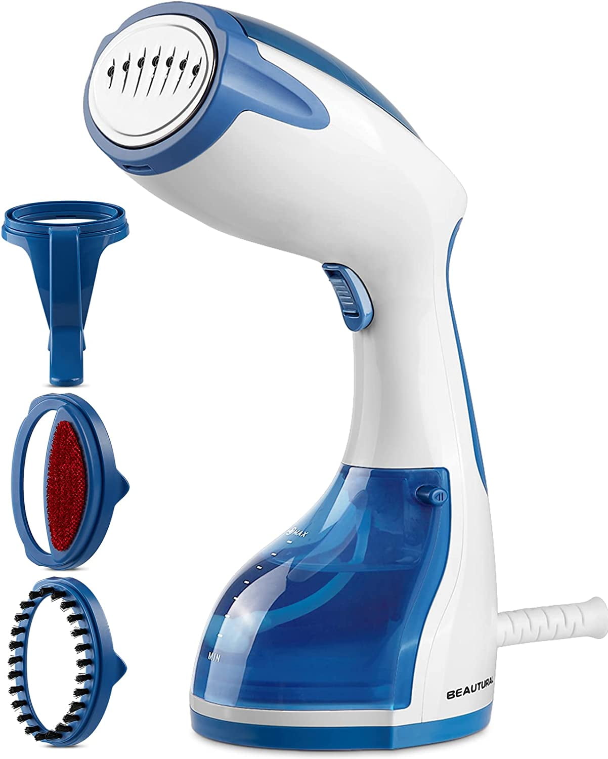 BEAUTURAL Garment Steamer for clothes, Handheld Garment Fabric Wrinkle