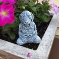 thumbnail image 4 of Statue de Chien Bouddha Méditation Sculpture de Jardin Extérieur Décoration, 4 of 5