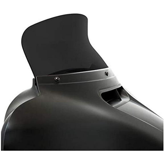 MEMPHIS SHADES HD MEP Dark Smoke 6.5" Spoiler-Style Windshield for Harley-Davidson FLH Batwing Fairing 6.5 inches