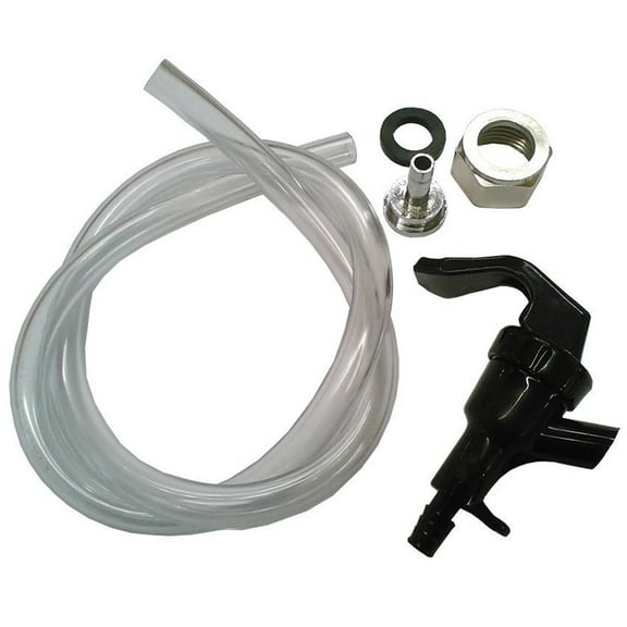 Homebrewstuff Draft Beer line w/ Picnic Tap & Hex Nut Assembly for Beer Dispensing