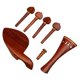 thumbnail image 3 of de Violín de Violín de Tamaño Completo 4/4, de Violín + Mentonera + Pasador de Extremo + kusrkot Piezas de clavija de madera para violín, 3 of 8