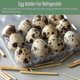 thumbnail image 4 of 100pcs 12 Grids Quail Egg Box Reusable Quail Egg Cartons Egg Storage Box Transparent Fridge Storage Box Mini Egg Dispenser With Lid For Refrigerator, 4 of 5