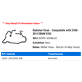 thumbnail image 2 of Radiator Hose - Compatible with 2008 - 2010 BMW 528i 2009, 2 of 2