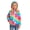 Hot Pink, variant on Toddler Girls Jacket Lightweight Hooded Windbreaker Kids Water-Resistant Light Rain Jacket Print Outwear