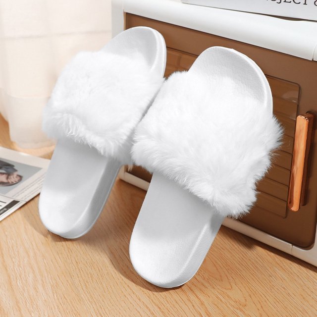 Sandalias de lujo para mujer, zapatillas suaves de Eva para interiores y exteriores, chanclas de invierno, novedad de 2024