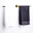 thumbnail image 6 of 100Fens Towel Rack Luxury Brushed Gold Single Nordic Bathroom Towel Bar 3 Towel Bar Wall-Mounted (Color : Black Seat Gold Pole,Siz, 6 of 6