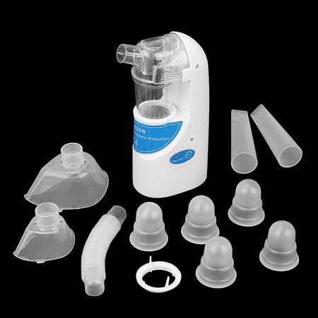Portable Ultrasonic Nebulizer Handheld Nebuliser Humidifier Kit with (Best Portable Nebulizer For Travel)