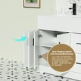 thumbnail image 5 of Eclife 60" Double Sink Bathroom Vanity With Resin Top, Zinc Alloy Faucet, 5 of 9