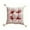 Red, variant on Luoshdecor Farmhouse Floral Chair Cushion,Fabric Non Slip Soft Comfortable Chair Pads with Bow Tassel for Kitchen Chairs Office Decor 15.7 in