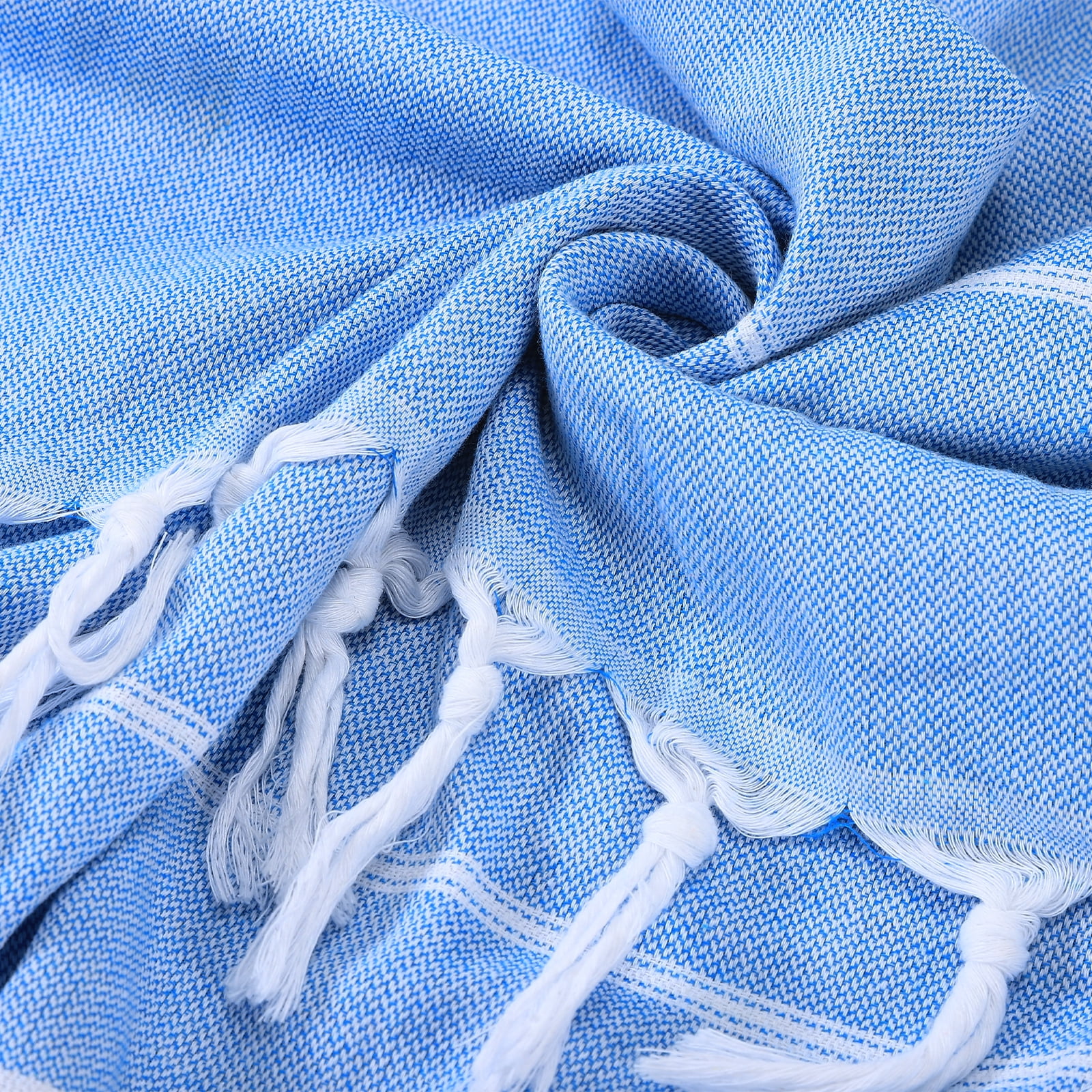 2-Pack Cotton Beach Towels - 81.9"x61" Oversized Quick-Dry, Sand-Free & Lightweight Towels for Travel, Beach, Pool, Camping & Bathroom