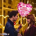 thumbnail image 6 of PMU Valentine’s Day Heart Shaped Happy Valentine's Day Balloons Hearts on Pearl 18 Inch Mylar-Foil Balloon Proposal, Special Events, Photo Props Party Decoration and Accessories (1/Pkg) Pkg/1, 6 of 9