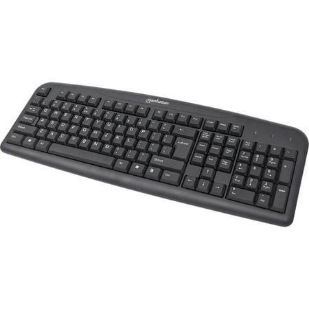 Manhattan Enhanced Keyboard USB, Black