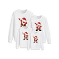 thumbnail image 5 of Family Christmas Jumpers Matching Sweatshirts Women Long Sleeve Santa Sweater Pullover Tops for Mommy Daddy Kids, 5 of 6
