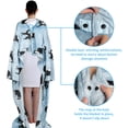 thumbnail image 3 of Solaris Wearable Sleeve Blanket, Flannel Blanket Sweatshirt for Adult,Women,Men Soft Sofa TV Throw Blanket,Cozy Hoodie with Sleeves and Pockets, ,55x72, 3 of 6