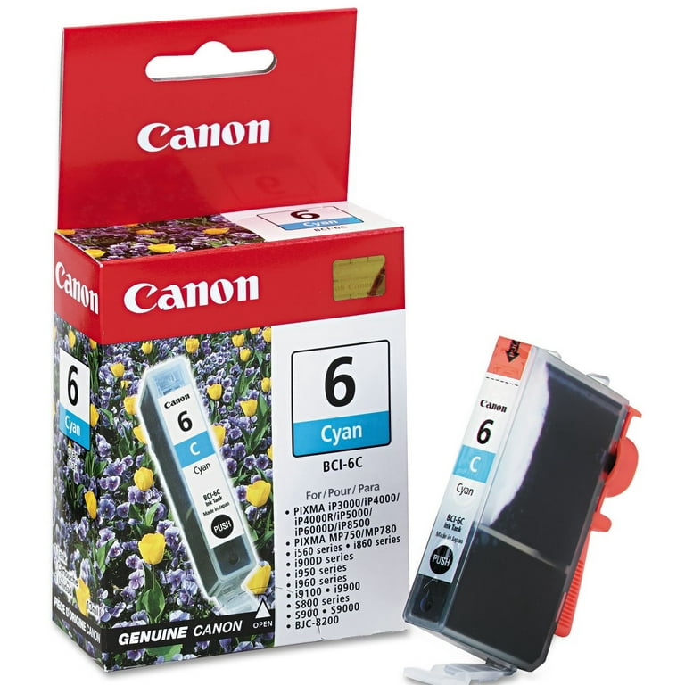 4706A003 (BCI-6) Ink, 370 Page-Yield, Cyan 4706A003 (BCI-6) Ink, 370 Page-Yield, Cyan