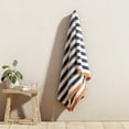 thumbnail image 3 of 100% Cotton Velour Stripe Border Oversized Beach & Pool Towels - 35" x 70", 3 of 6