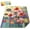 Yellow Blue, variant on Picnic Blanket Waterproof Picnic Beach Blanket Waterproof Sandproof Foldable Portable Travel Large Mushroom Picnic Blanket for Outdoor Camping,Beaches,Parks -Mushroom 80" X 80"