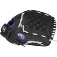 thumbnail image 2 of Rawlings Playmaker Youth Baseball Glove, 11 inch, Basket Web, Right Hand Throw, Purple/Black, MODPM11BPUR-6/0, MODPM11BPUR-6/0, MODPM11BPUR-6/0, MODPM11BPUR-6/0, 2 of 2