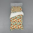 thumbnail image 1 of Ambesonne Floral Bedding Set 3 Pcs, Art Nouveau Winter Cherry, Twin XL, Multicolor, 1 of 3