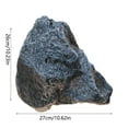 thumbnail image 2 of Decorative Stones For Outdoor Garden Decoration Realistic Faux Rocks Ideal For Home Event Props Long Lasting PU Foam Construction Easy To Use Decorative Stones, 2 of 7