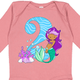 thumbnail image 4 of Inktastic Second Birthday Mermaid Girls Long Sleeve Baby Bodysuit, 4 of 5