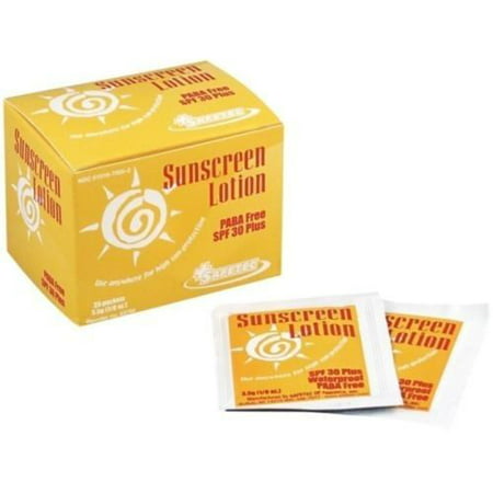 Safetec Brand Sunscreen Lotion Skin Care Creams SPF 30 Plus 100 Packets