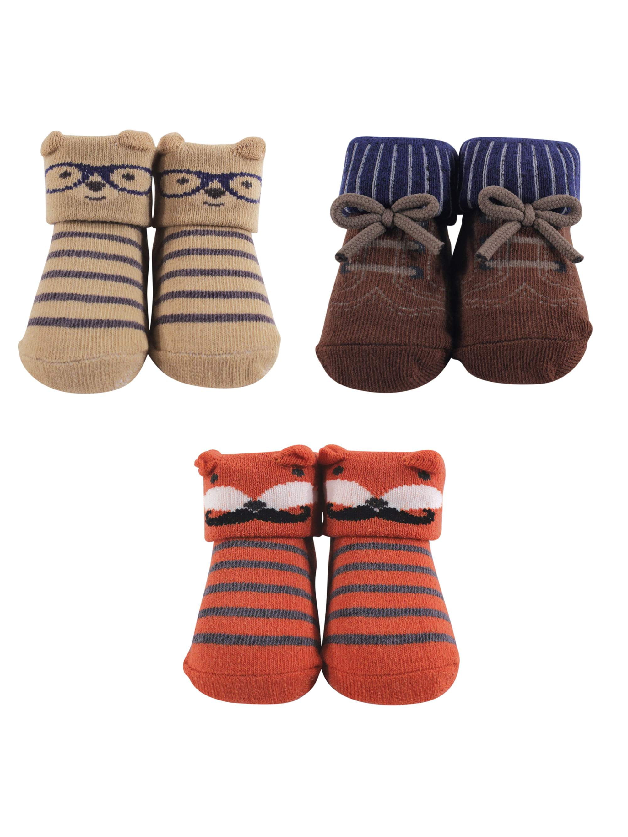 Hudson Baby Socks Gift Set 3pc (Baby Boys)