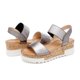 thumbnail image 2 of Sandalia DREAM PAIRS REED-2 Peltre con Tacón Cuña de 6 cm, 2 of 6