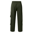 thumbnail image 5 of LIUJUNSHOP Outdoor Cargo Pants for Men Men's Cargo Work Pants Casual Straight Leg Pocket Trousers Loose Fit Outdoor, 5 of 5