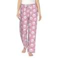 thumbnail image 2 of Lsque Cute Cat Print Women's Pajama Pants, Lounge Pant - Comfortable Home Wear,Elastic Waistband, Stylish Design-XX-Large, 2 of 9