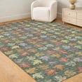 thumbnail image 6 of Addison Rugs Chantille Indoor/Outdoor Transitional Kids Basil Machine Washable Rectangle Rug, 3' x 5', 6 of 8