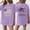 Purple01, variant on Dwralegc USA Shirt Women Short Sleeve Crewneck Outfit Patriotic Apparel American Flag Print Plus Size Tee USA Casual Fabric T-Shirt Dark Green 4XL